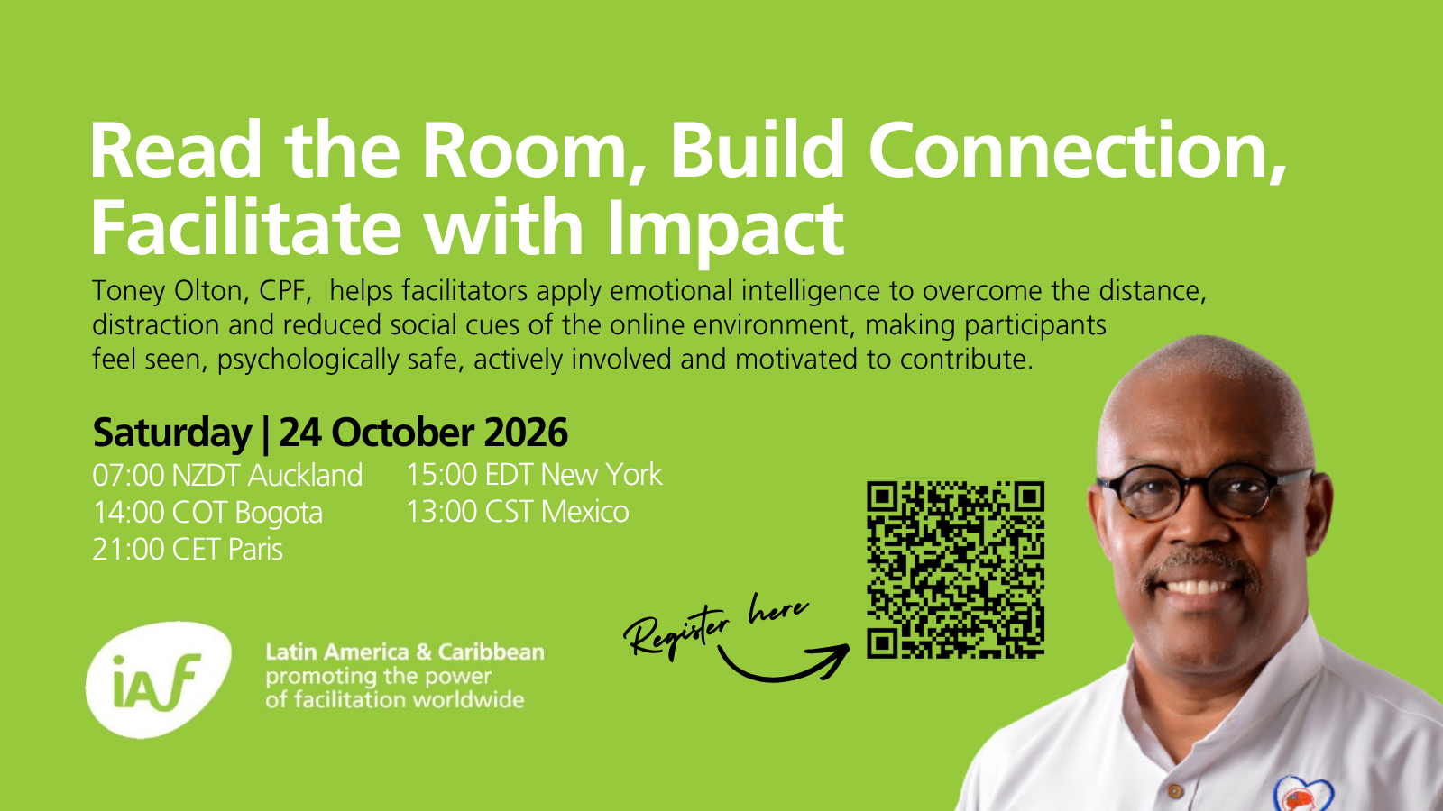 Read the Room, Build Connection, Facilitate with Impact